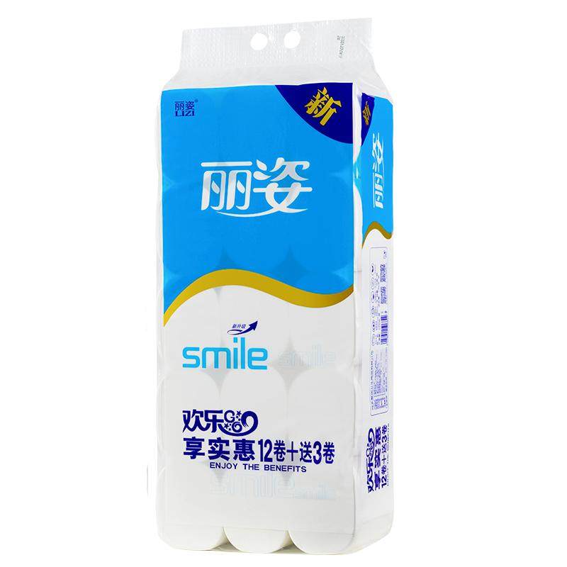 丽姿无芯卫生纸大卷家用家庭