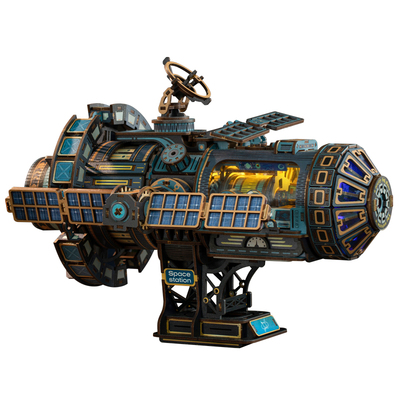 3D立体拼图拼装机械模型航天飞船
