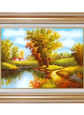 防水沙发背景墙壁画玄关餐厅挂画