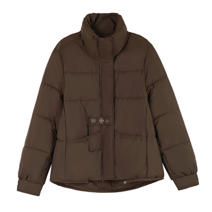 2026年冬季新款羽绒棉服女士加厚小个子棉袄立领短款冬装棉衣外套