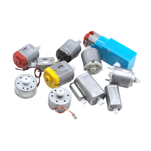 电机齿轮包手工模型DIY小制作微型直流电动机3V6V12V玩具小马达