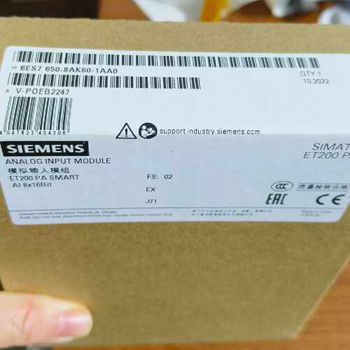 溢价-6ES7 650-8AK60-1AA0ET200 PA