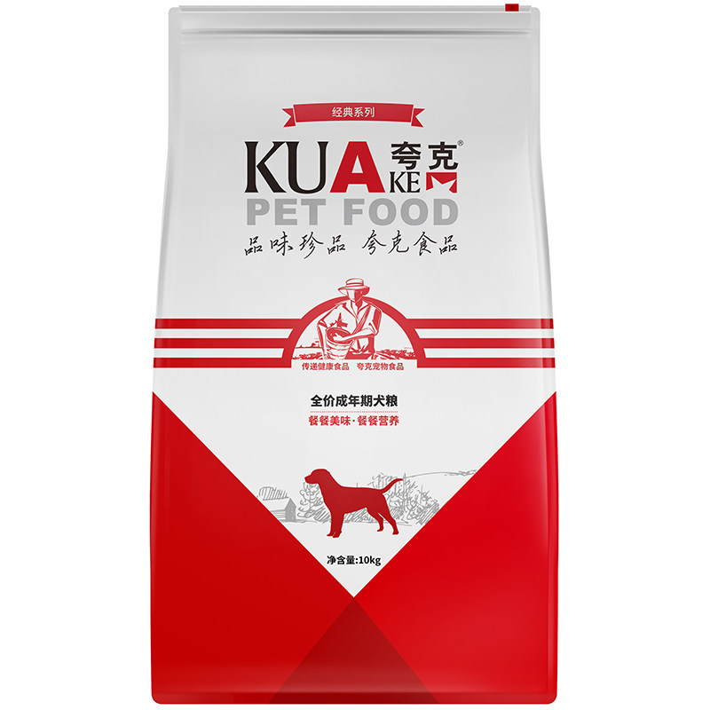 夸克狗粮10kg成犬通用型