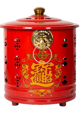 不锈钢烧纸桶家用室内祭祀化宝桶