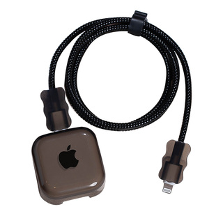 充电器保护套适用于40W苹果17数据线保护套iphone16充电线保护绳15硅胶保护壳防猫咬14快充保护扣防折断简约