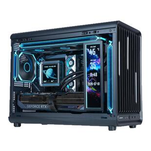 技嘉旗舰店DIY兼容机乔思伯D33桌面主机5700X/9600X/9700X/9800X3D+5060/5060Ti/5070电竞游戏整机