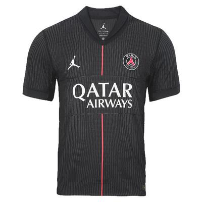 天朗足球 Nike耐克25/26巴黎第四客场球员版球衣足球服HQ4208-045