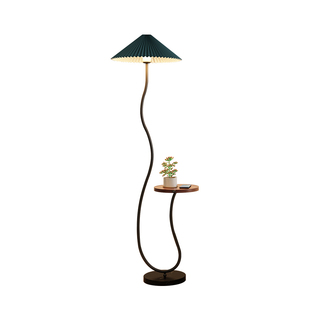 法式奶油风落地灯客厅卧室床头沙发旁边茶几艺术摆件置物氛围台灯