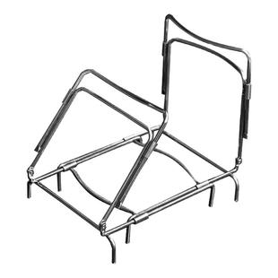 家用可折叠伸缩手提蒸架防烫提盘器高压锅电饭煲加粗不锈钢蒸菜架