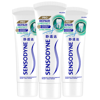 舒适达护釉健修复牙釉质牙膏