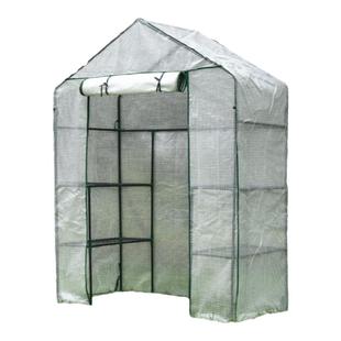走入式植物暖房温室保温罩园艺防冻防雨保湿花棚暖棚多肉花房花架