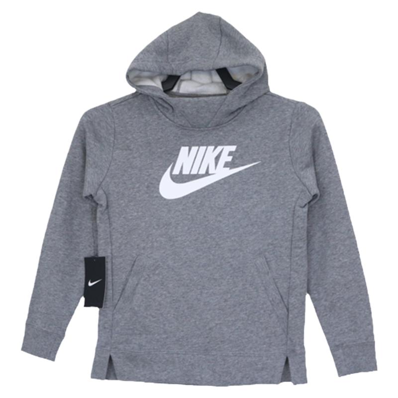 酷动城 Nike/耐克女大童秋冬加绒连帽卫衣 BV2717-091 AC2