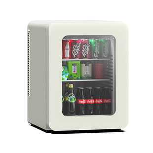 法国HOMESUN小型迷你酒店办公室家用卧室静音美妆护肤品冷藏冰箱