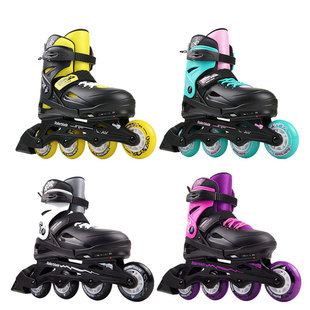 Rollerblade轮滑鞋初学儿童男女可调节头盔护具全套装直排溜冰鞋