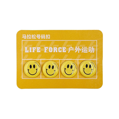 马拉松比赛专用跑步号码布扣