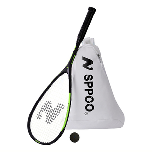 SPPOO双拍王壁球拍套装背包+球拍大学生成人训练比赛练习男女通用