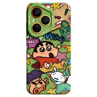 适用荣耀400手机壳300新款200涂鸦100蜡笔小新70防摔60可爱小众50硅胶90卡通80男honor全包pro荣耀400pro女款