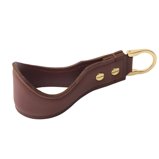 真皮烟斗架植鞣牛皮手工烟斗座加厚双层斗托单斗位展示架便携配件