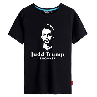 台球snooker ball斯诺克桌球特鲁姆普奥沙利文短袖T恤衫男女半袖