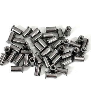 304不锈钢盲孔压铆螺柱 螺母柱螺套BSOS 3.5M3*3*4-M3*50 外径5.4