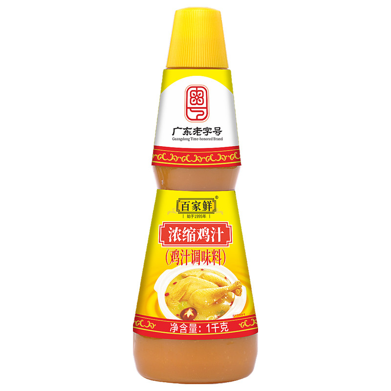百家鲜鸡汁1kg大瓶装批发商用