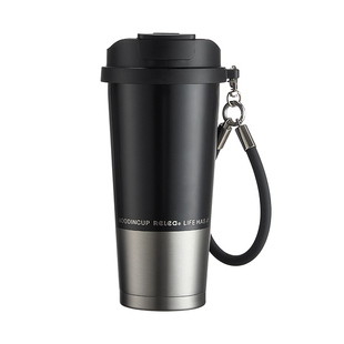 物生物吸管保温杯女生高颜值2026新款咖啡杯外出携带陶瓷车载水杯