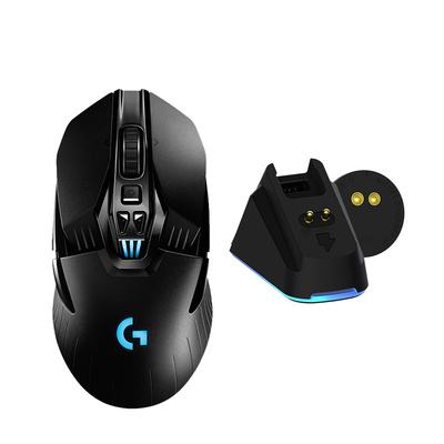 罗技G903HERO无线游戏鼠标双模RGB背光机械电竞电脑宏编程侧键黑