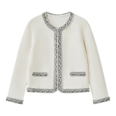 【小香风】Laurel劳芮26春新款粗花呢箱型白月光外套LWL371M02200