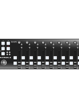 艾肯iCON iControls 宿主混音便携手动推子midi控制器DAW直播VJ