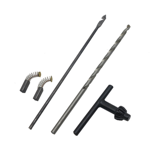 云广168 268 368装订机配件 钩针 麻花钻 打孔钻头 碳刷 夹头开 装订机附件