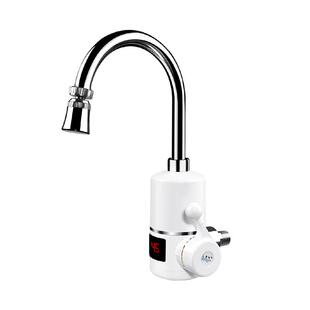 爱拓升侧进水电热水龙头快速热即热式热水宝厨房阳台过水热2000W