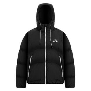 404MOB户外三防国标90白鸭绒超厚羽绒服男女冬季面包服棉服厚外套