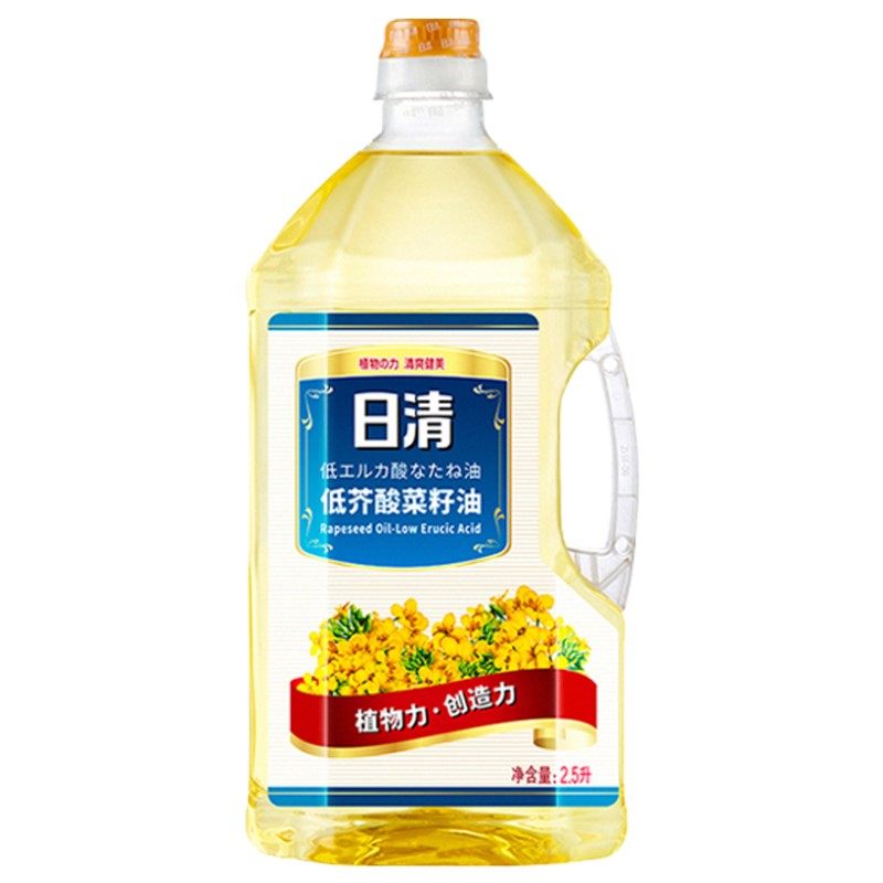 芥花油日清清爽口感油烟少