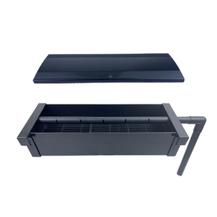 鱼缸顶部过滤盒上置内挂滤水过滤器专用过滤槽顶部滴流盒自带托架