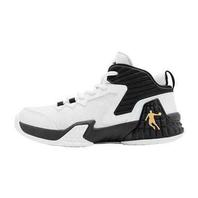 磨砺1代 乔丹篮球鞋男鞋高帮网面透气球鞋2026春季防滑耐磨运动鞋