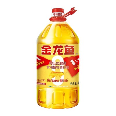 金龙鱼黄金比例食用调和油炒菜