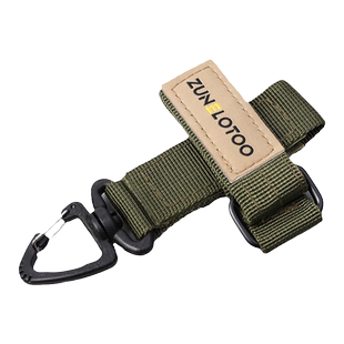 zunelotoo战术挂扣运动户外钥匙挂扣手套绳索快取扣MOLL收纳扣
