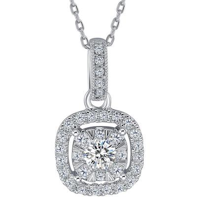 谢瑞麟拥抱爱项链轻奢钻石吊坠