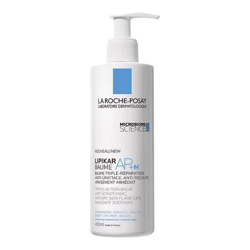理肤泉LIPIKAR AP+M强力滋润修护身体乳膏BALM 400毫升正品滋润膏