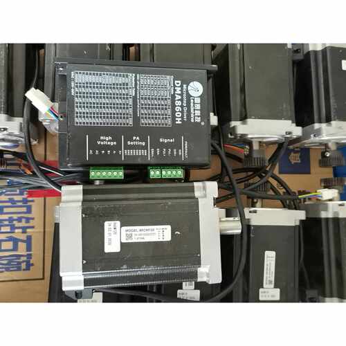 【议价】拆机雷赛12N.M步进电机驱动器套装DMA860H8