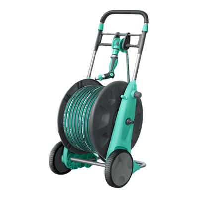 家用100米水管收纳手推车