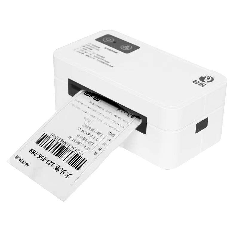 启锐QR368一联单打印机快递发货打单机蓝牙通用版488 588菜鸟驿站热敏标签机不干胶条码小快递电子面单打印机