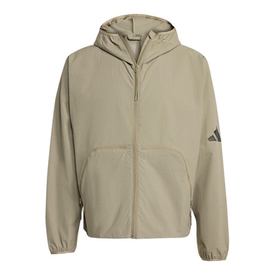 Adidas/阿迪达斯正品MYSHELTER男士宽松连帽休闲外套JW3631