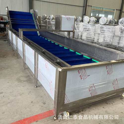 小龙虾清洗机 花菜气泡清洗机 山野菜气泡清洗速冻加工设备包安装