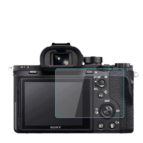 JJC 钢化膜适用索尼A7M5 A7R5 ZV-1F A7M4 ZV1/E10 A7C  A6100 A6400  A7II A7SII A7M3 A7R4 A9相机屏幕保护