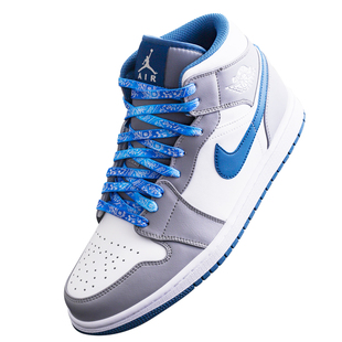 腰果花鞋带夜光适用aj1男女空军一号1970sdunk帆布鞋李宁赤兔5pro