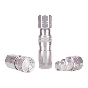 厂家直销ISO16028液压KSP304-FF/FE平头式高压不锈钢平面快速接头