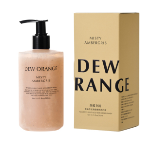 Deworange露橘香氛果酸磨砂沐浴香体乳礼盒去角质清洁补水保湿