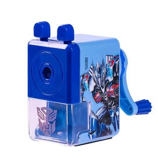 变形金刚迪士尼削笔器转笔机铅笔刀多功能卷笔刀转笔刀自动进铅手动一年级儿童男小学生圣诞礼物蜘蛛侠钢铁侠