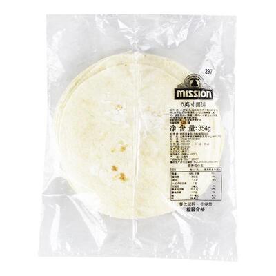 3包包邮麦西恩6英寸面饼taco薄软饼皮12片方便速食北京鸡肉卷354g